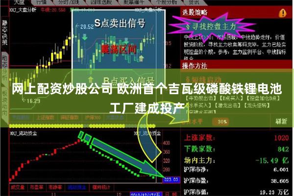 网上配资炒股公司 欧洲首个吉瓦级磷酸铁锂电池工厂建成投产